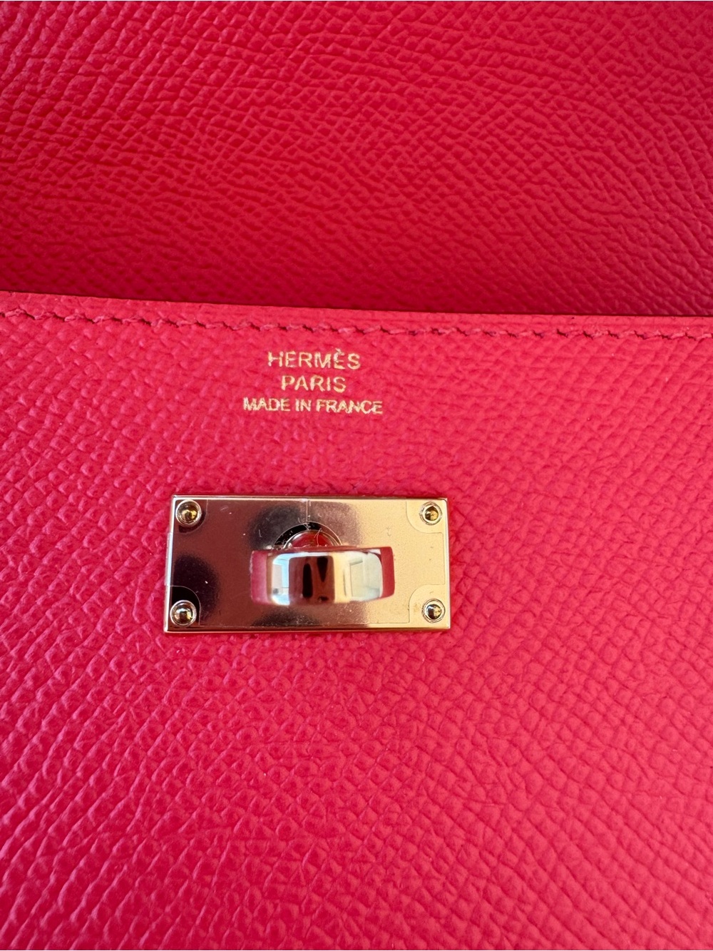 Hermes Kelly epsom longue wallet with seal - Picture 5 of 13